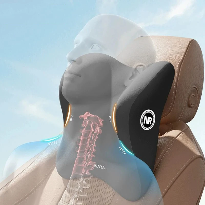 Car Memory Foam Headrest Set C - đánh giá và giá Memory Foam Car Neck Pillow Lumbar Support