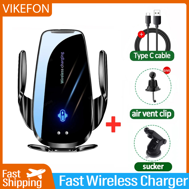 Car Air Vent Wireless Charger  - đánh giá và giá Wireless Car Charger Mount Fast Charging