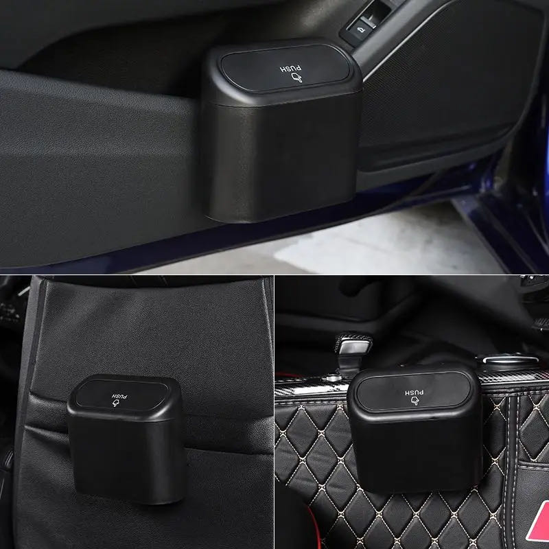 Wholesale Portable Plastic Car - đánh giá và giá Waterproof Car Trash Can With Lid