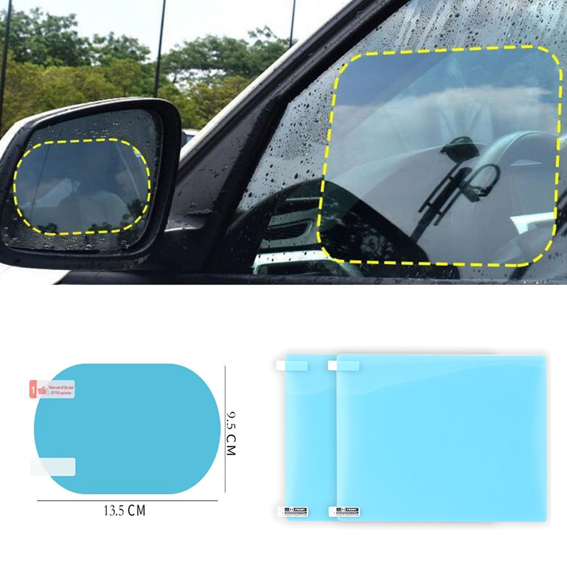 4Pcs Anti Fog Glare Rainproof  - đánh giá và giá Anti Glare Car Rearview Mirror Film