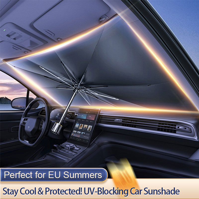 Car Sunshade Umbrella Front Wi - đánh giá và giá Car Sunshade Windshield Umbrella Foldable