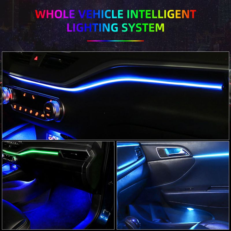 LED Car Interior Ambient Light - đánh giá và giá Led Ambient Interior Car Lights App Control