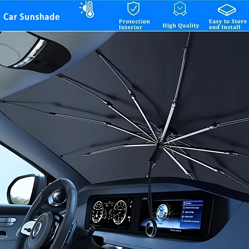 1 PCS Car Windshield Sunshade  - đánh giá và giá Car Sunshade Windshield Umbrella Foldable