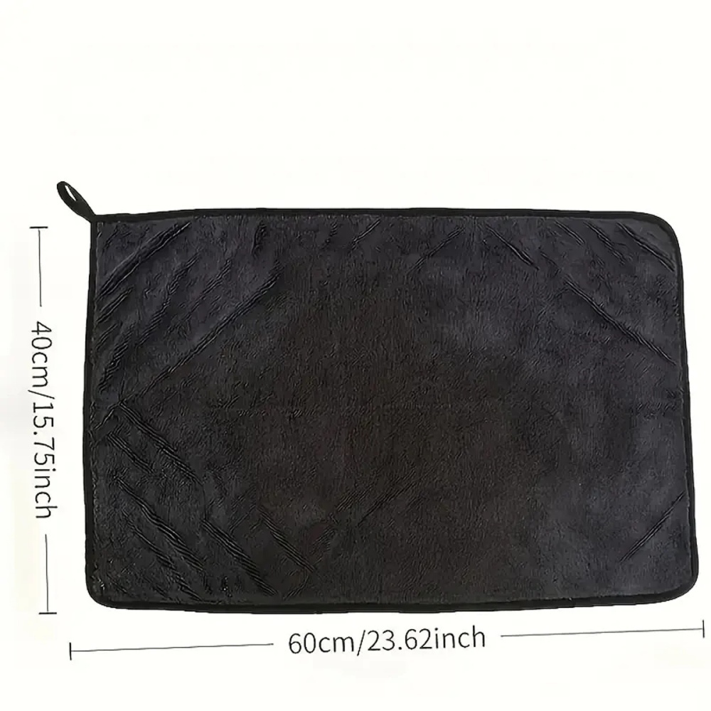 Oversized Dark Gray Car Microf - đánh giá và giá Microfiber Car Drying Towel Super Absorbent