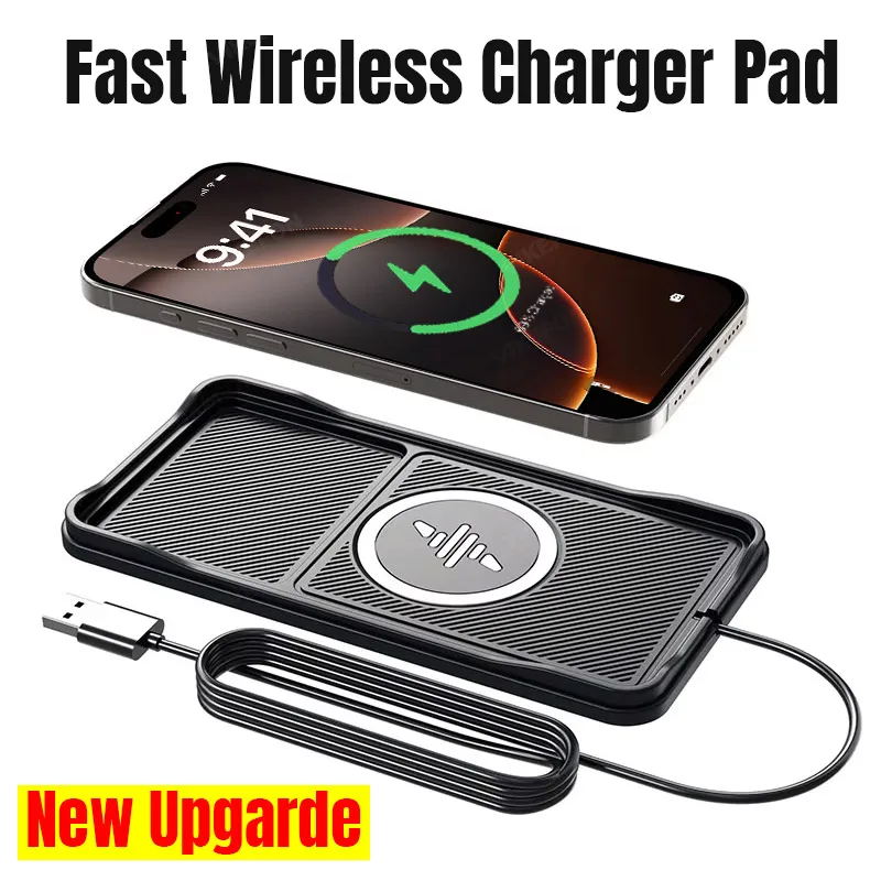 Car Wireless Charger Pad Base  - đánh giá và giá Wireless Car Charger Mount Fast Charging