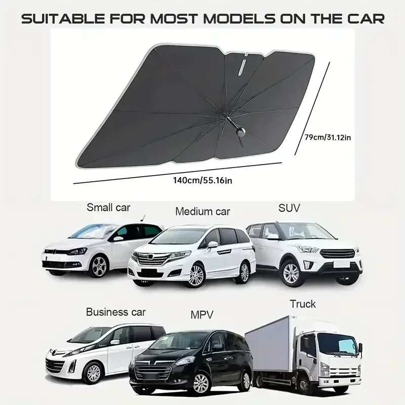 Car Windshield Sunshade Umbrel - đánh giá và giá Car Sunshade Windshield Umbrella Foldable