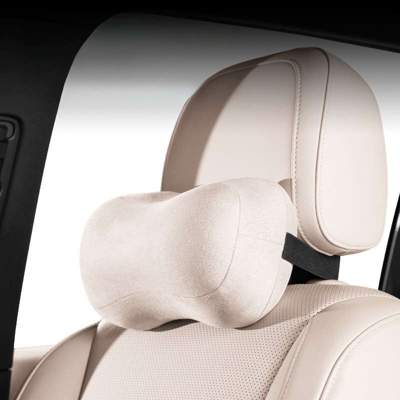 Suede Car Neck Pillow Lumbar S - đánh giá và giá Memory Foam Car Neck Pillow Lumbar Support