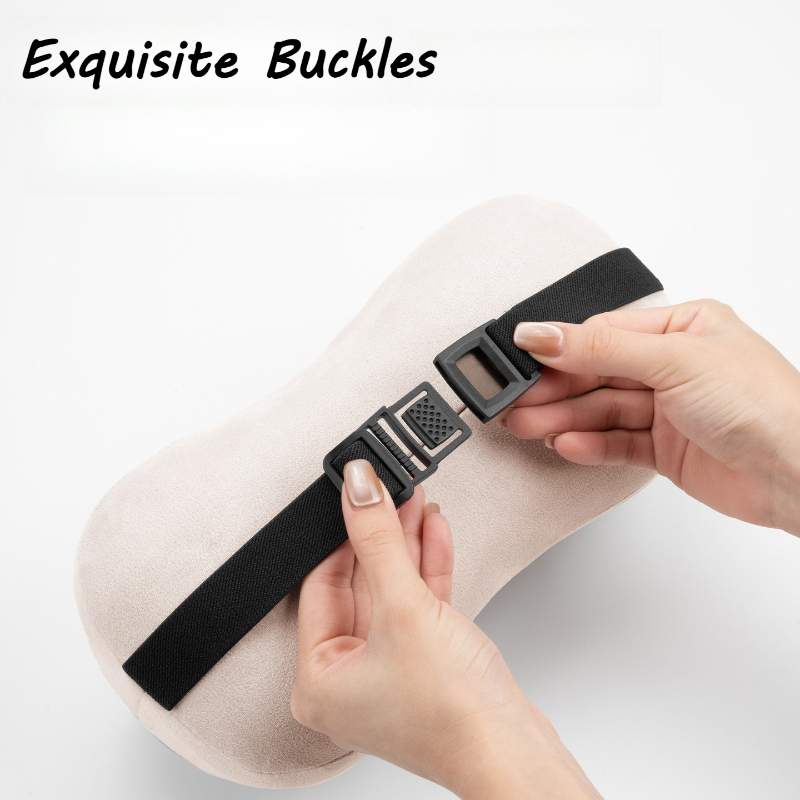 Suede Car Neck Pillow Lumbar S - đánh giá và giá Memory Foam Car Neck Pillow Lumbar Support