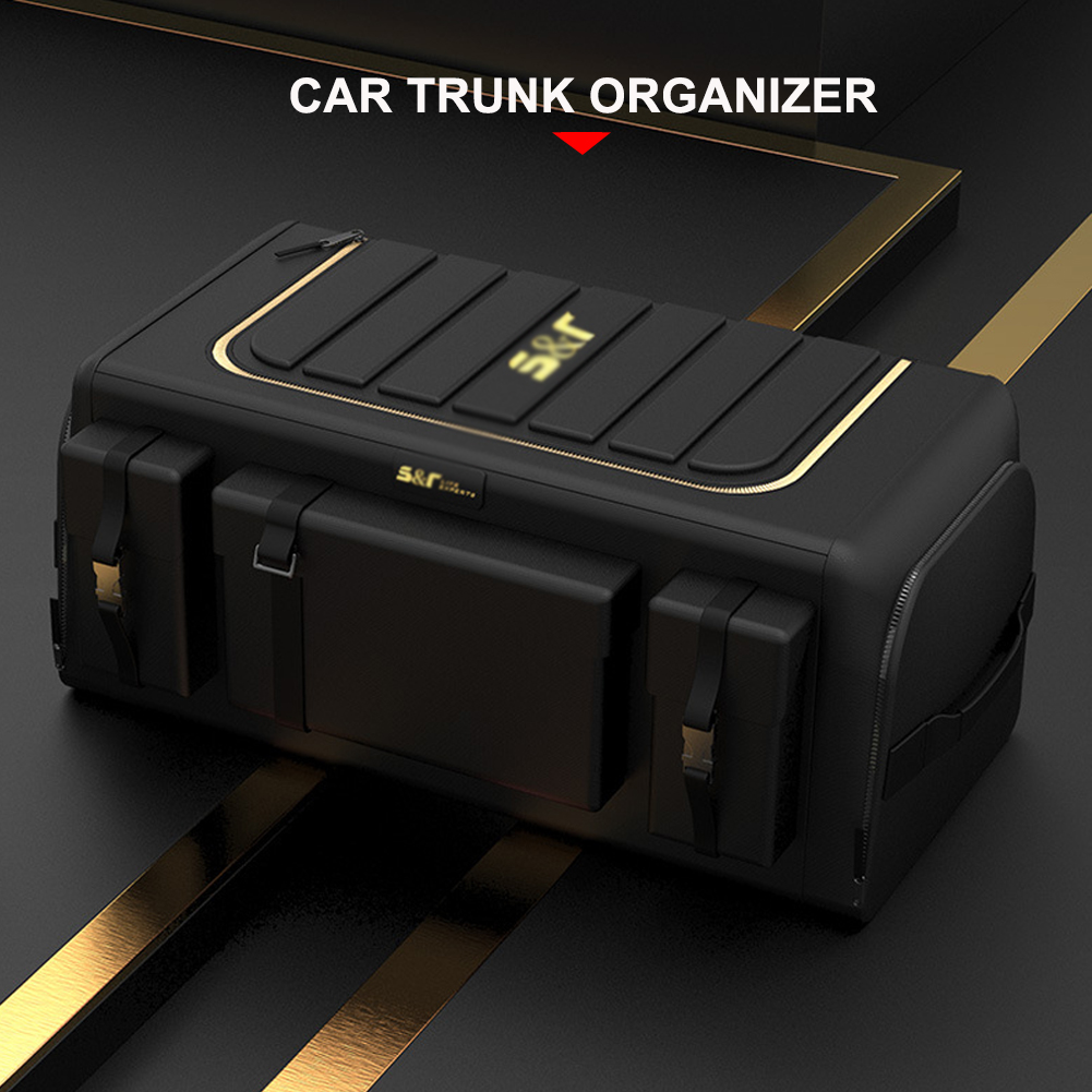 Universal Car Trunk Organizer  - đánh giá và giá Car Trunk Organizer Foldable Storage Box